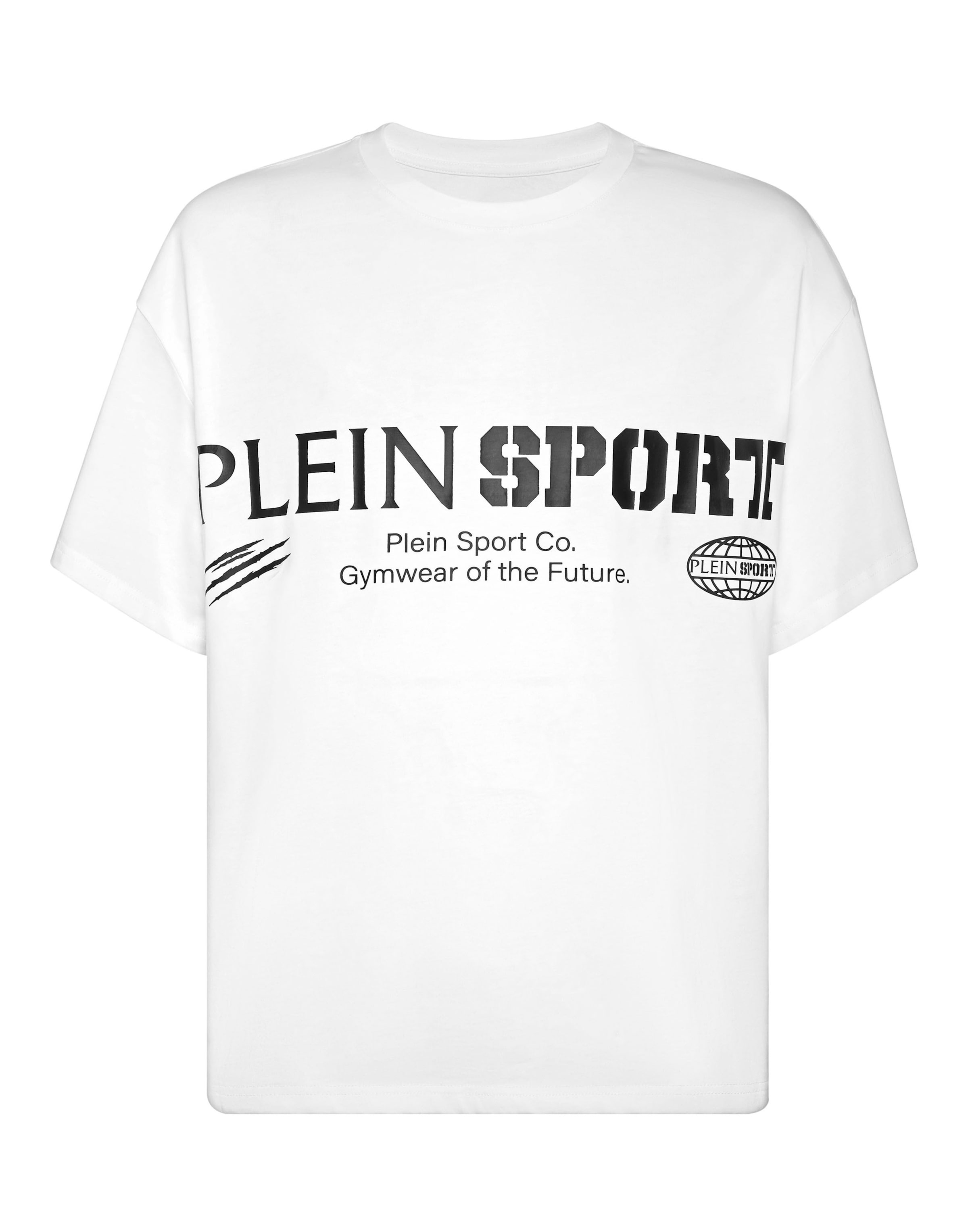 Plein Sport - Camiseta en blanco: frente