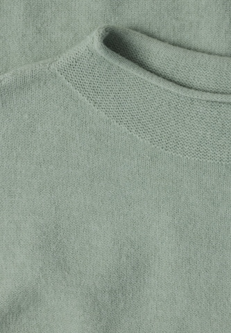 STREET ONE Kurzarm Pullover mit Turtle Neck in Grün
