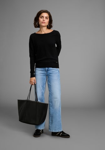 LAURA SCOTT Pullover in Schwarz