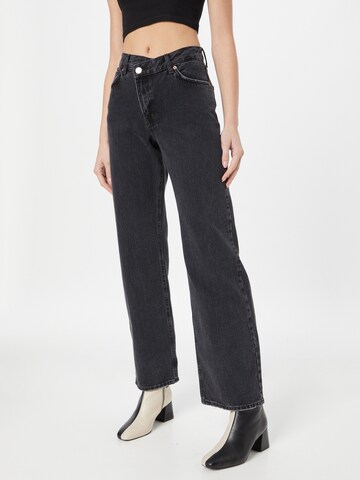 ONLY Wide leg Jeans 'RIGA' in Black: front