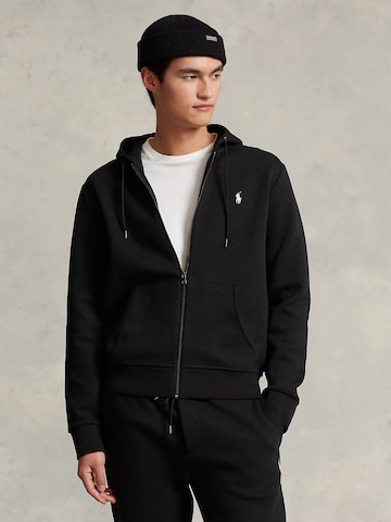 melns Polo Ralph Lauren Sportiska jaka: no priekšpuses