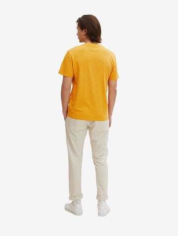 T-Shirt TOM TAILOR en jaune