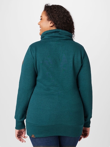 Ragwear Plus Sweatshirt 'NESKA' in Grün