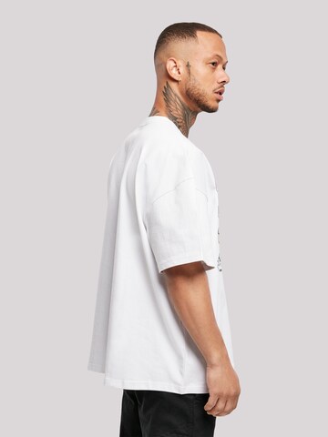 F4NT4STIC Shirt 'Star Wars Stormtrooper Helmets CAD' in Wit