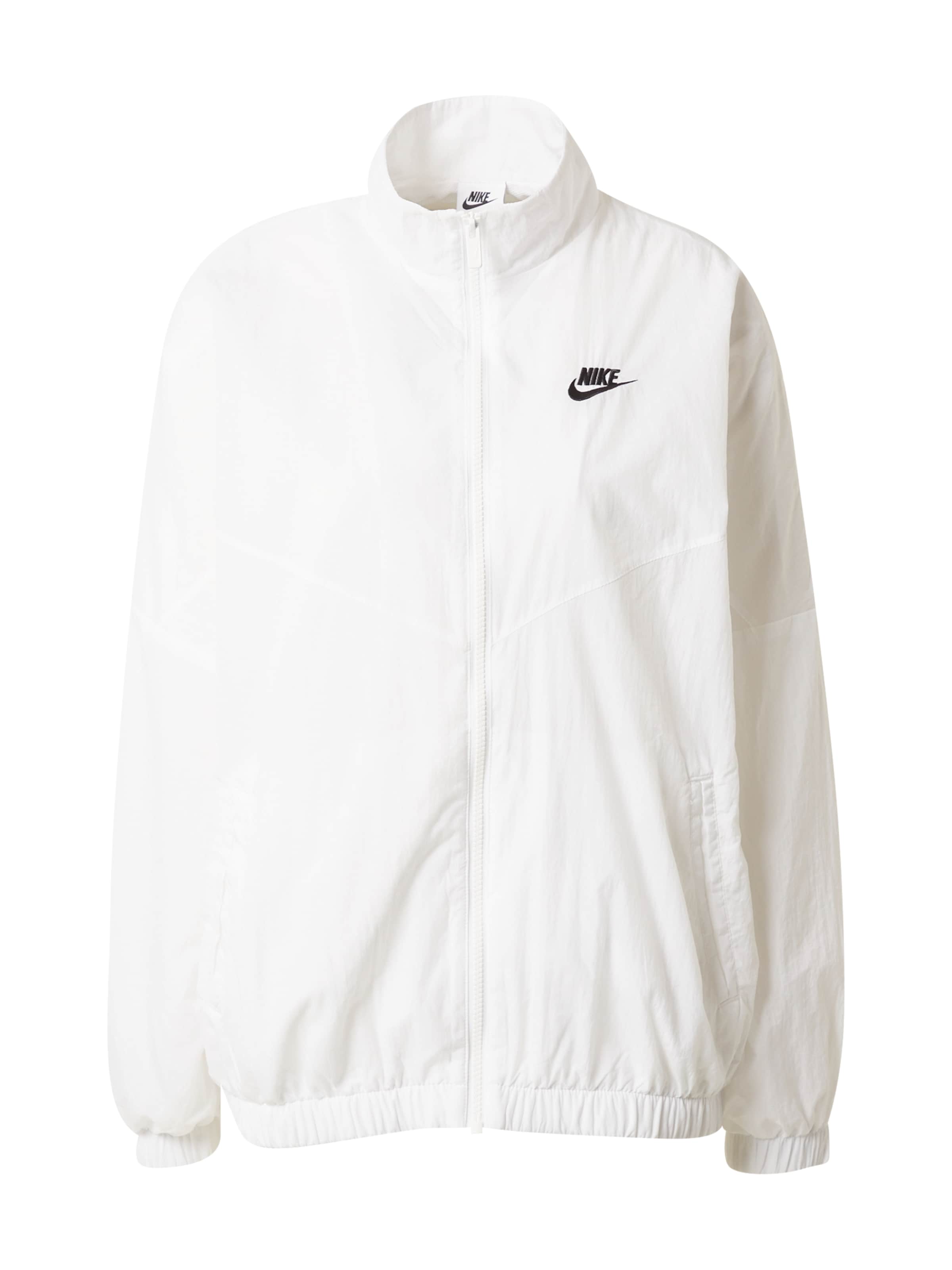Nike Sportswear Športová bunda - Biela: predná strana