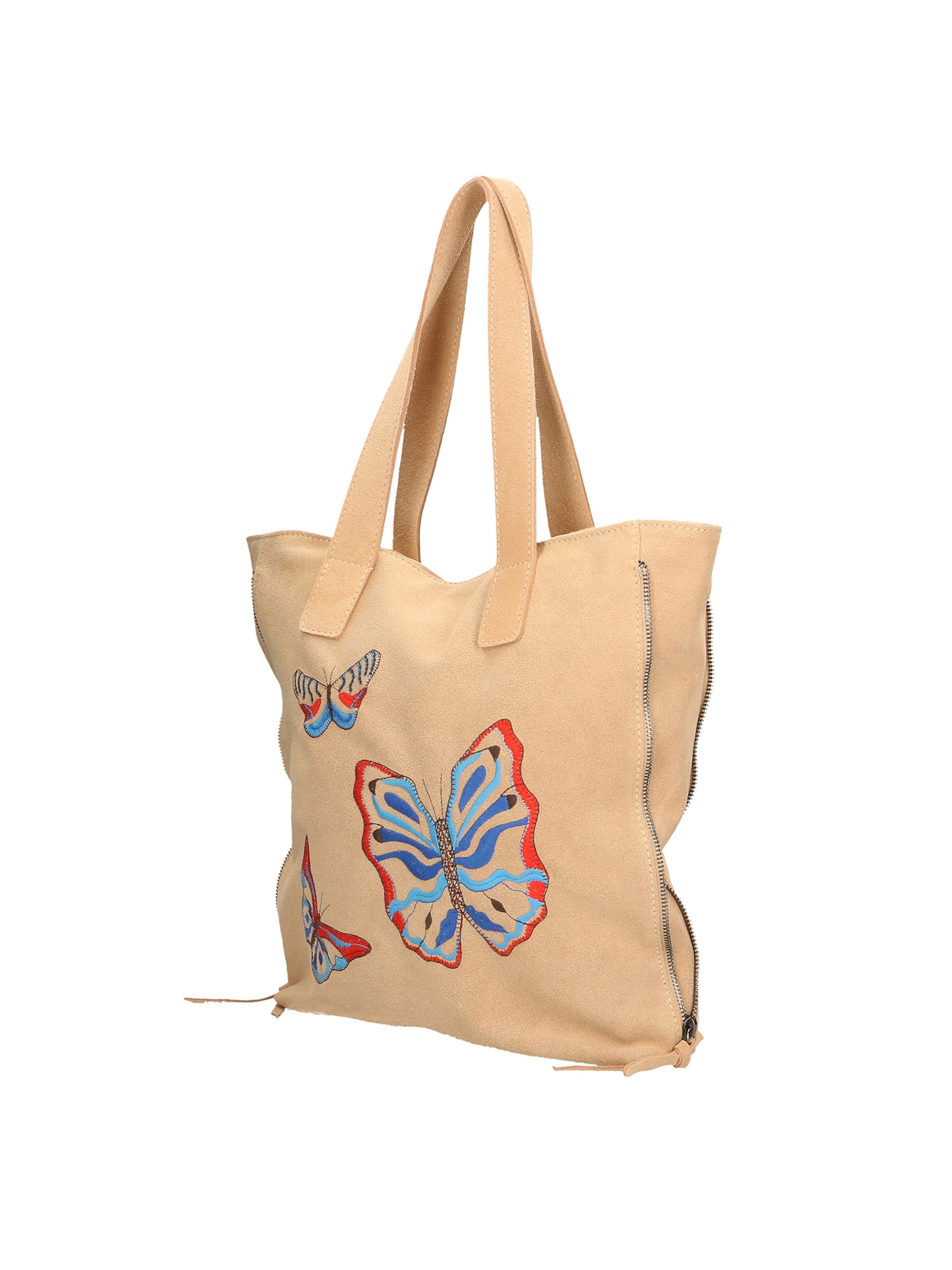 Shopper di Gave Lux in beige: frontale