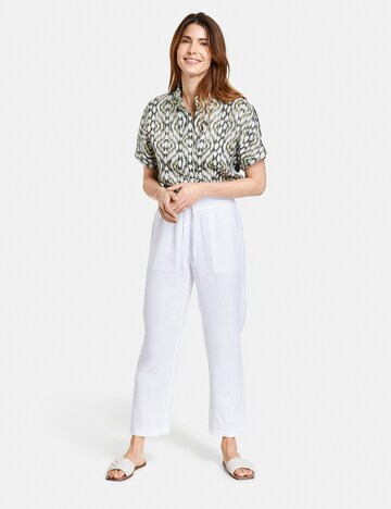 GERRY WEBER Loose fit Pants in White