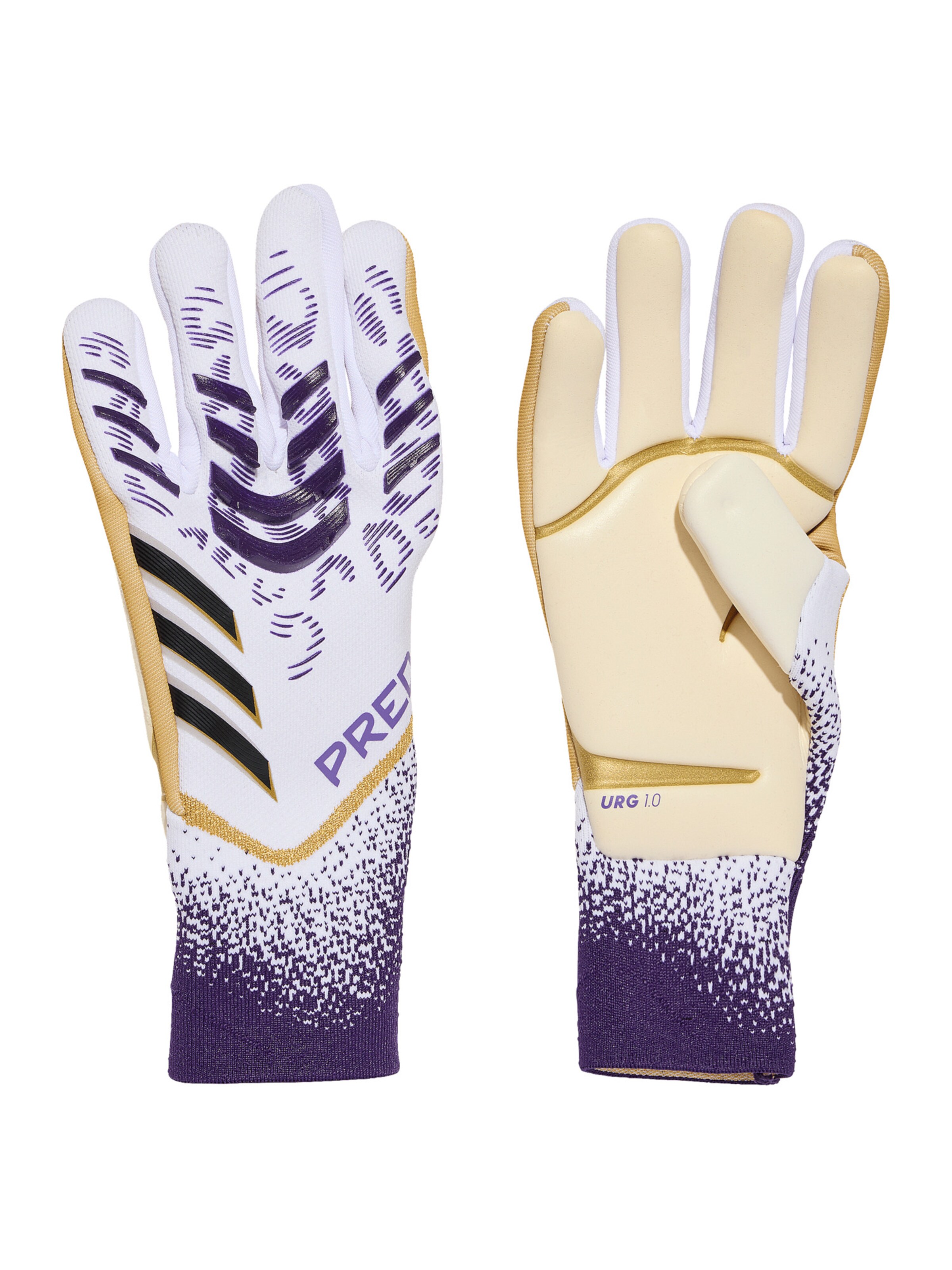 ADIDAS PERFORMANCE Sports gloves 'Predator Pro' in White: front