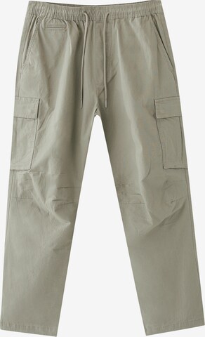 Pantalon cargo Pull&Bear en vert : devant