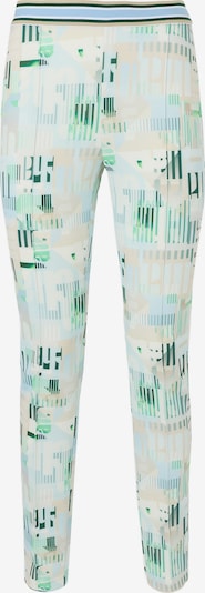 Marc Cain Leggingsit värissä beige / pastellinsininen / vihreä, Tuotenäkymä