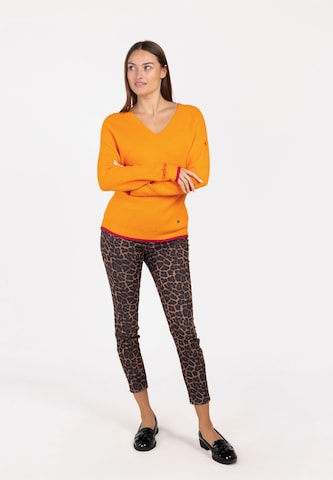 Key Largo Sveter 'Caro' - Oranžová