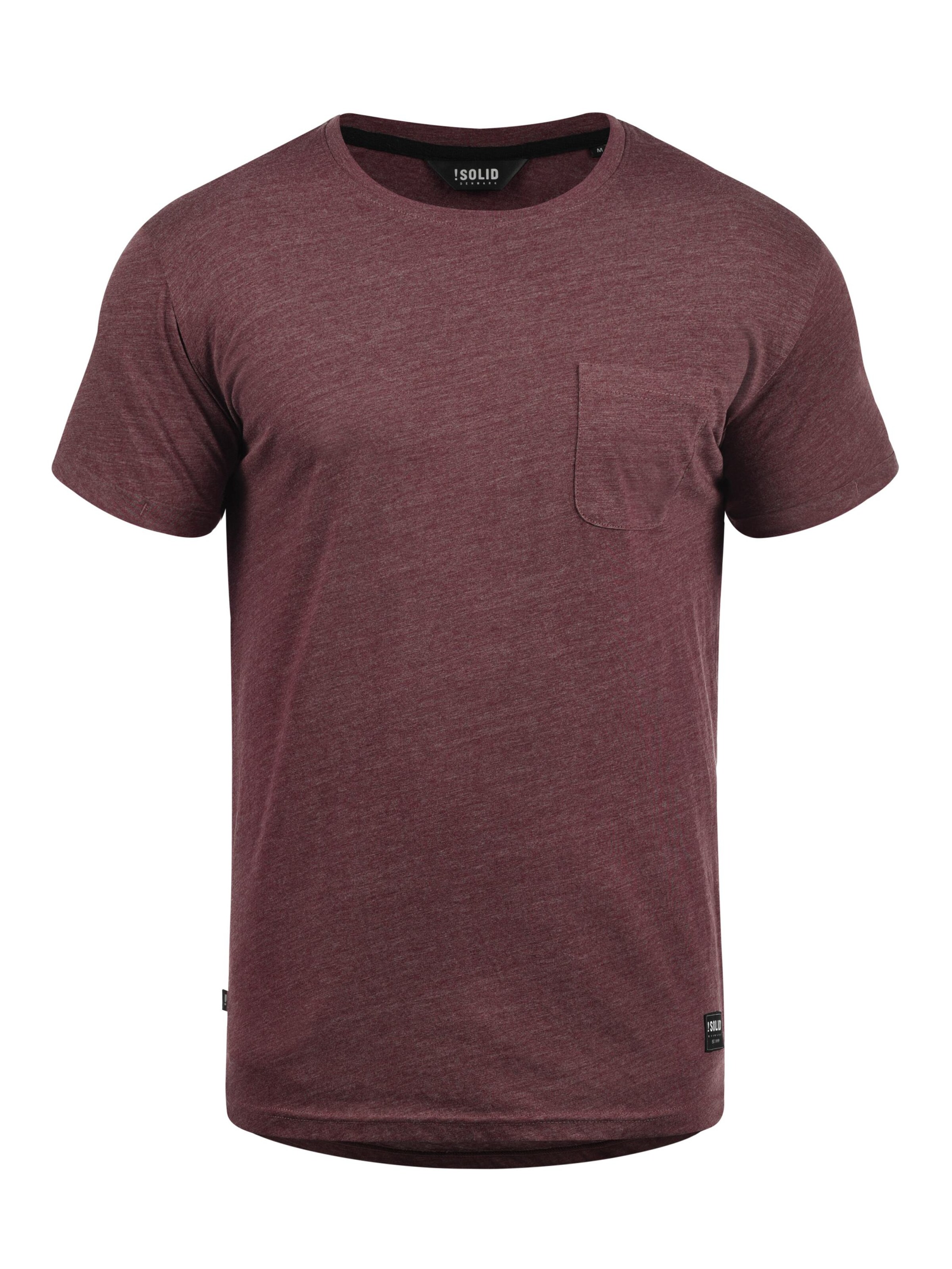 !Solid - Camisa 'Bob' em vermelho: frente