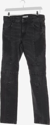Balmain Jeans in 33 in Grey: front