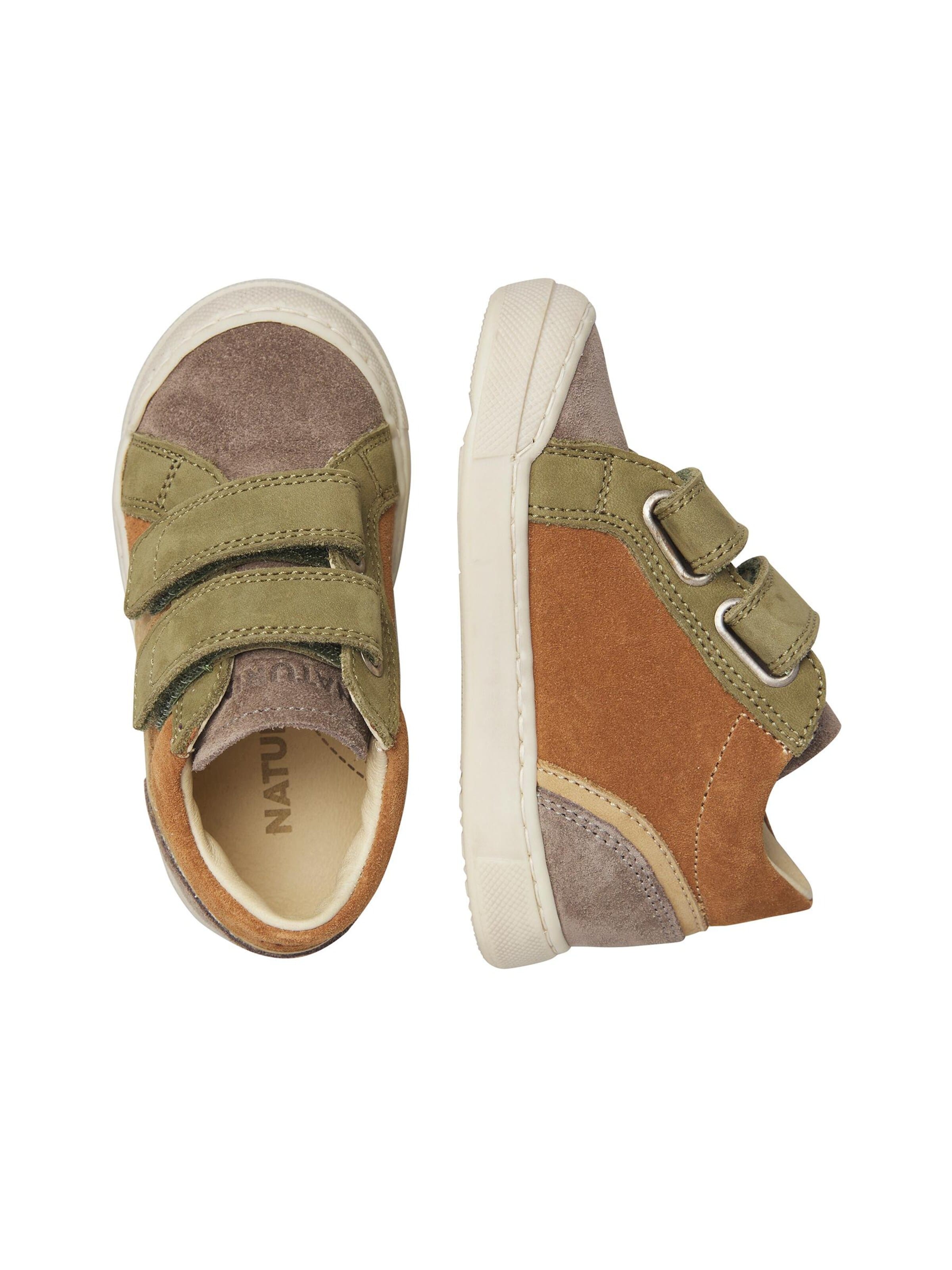 NATURINO Sneakers 'ZYLKA HIGH VL' in Bruin