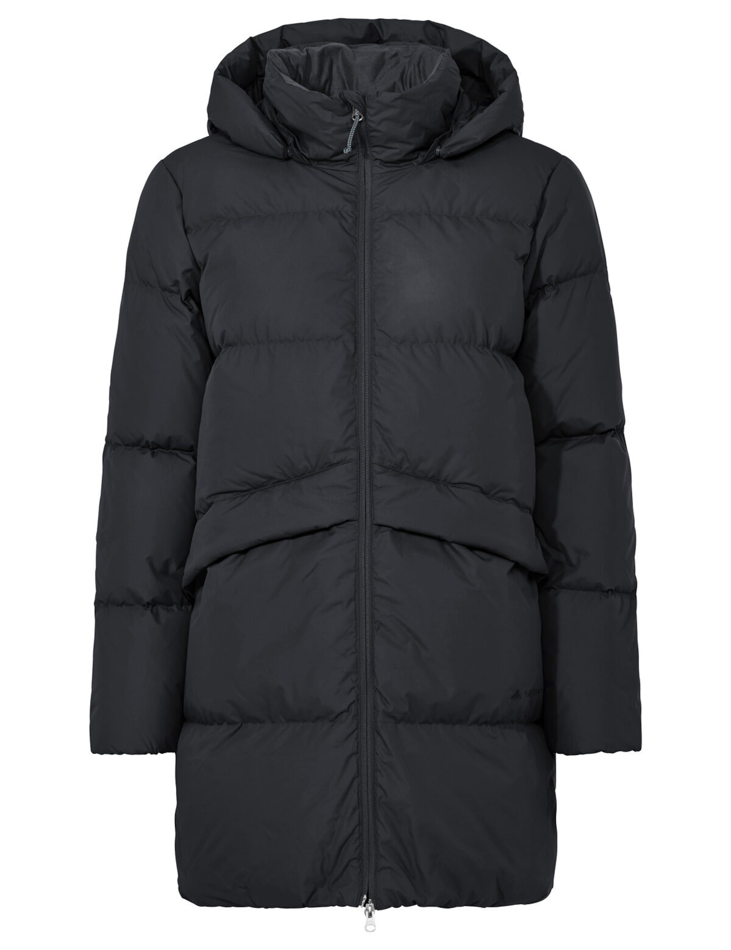 VAUDE Winter Coat 'Annecy II' in Black: front