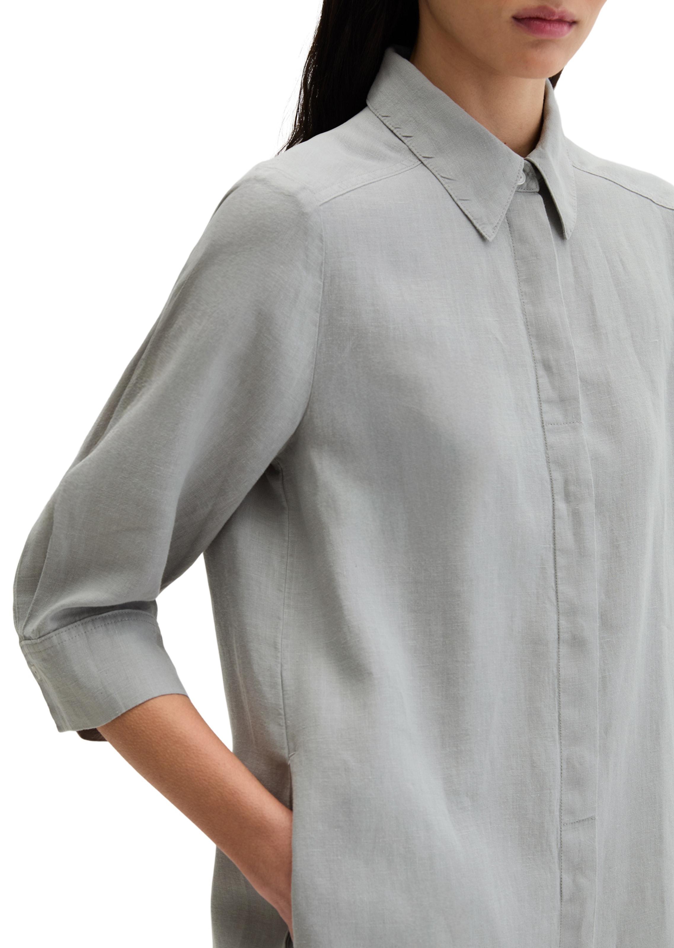 Marc O'Polo Blusenkleid in Grau