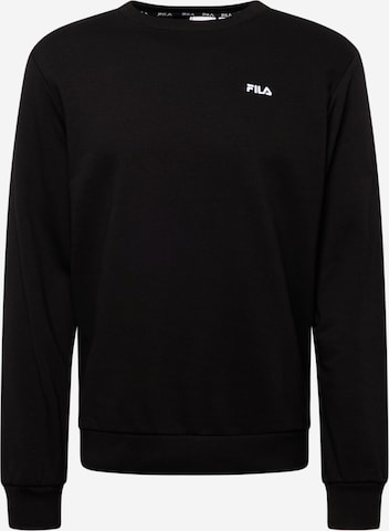 FILA Sweatshirt 'Brustem' in Zwart: voorkant