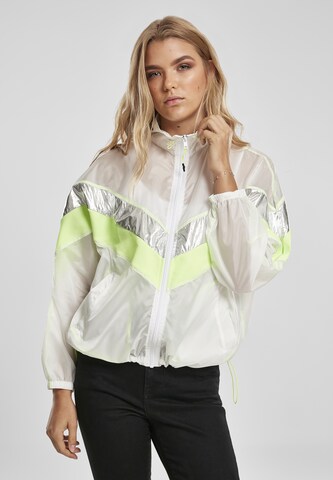 Veste mi-saison Urban Classics en blanc