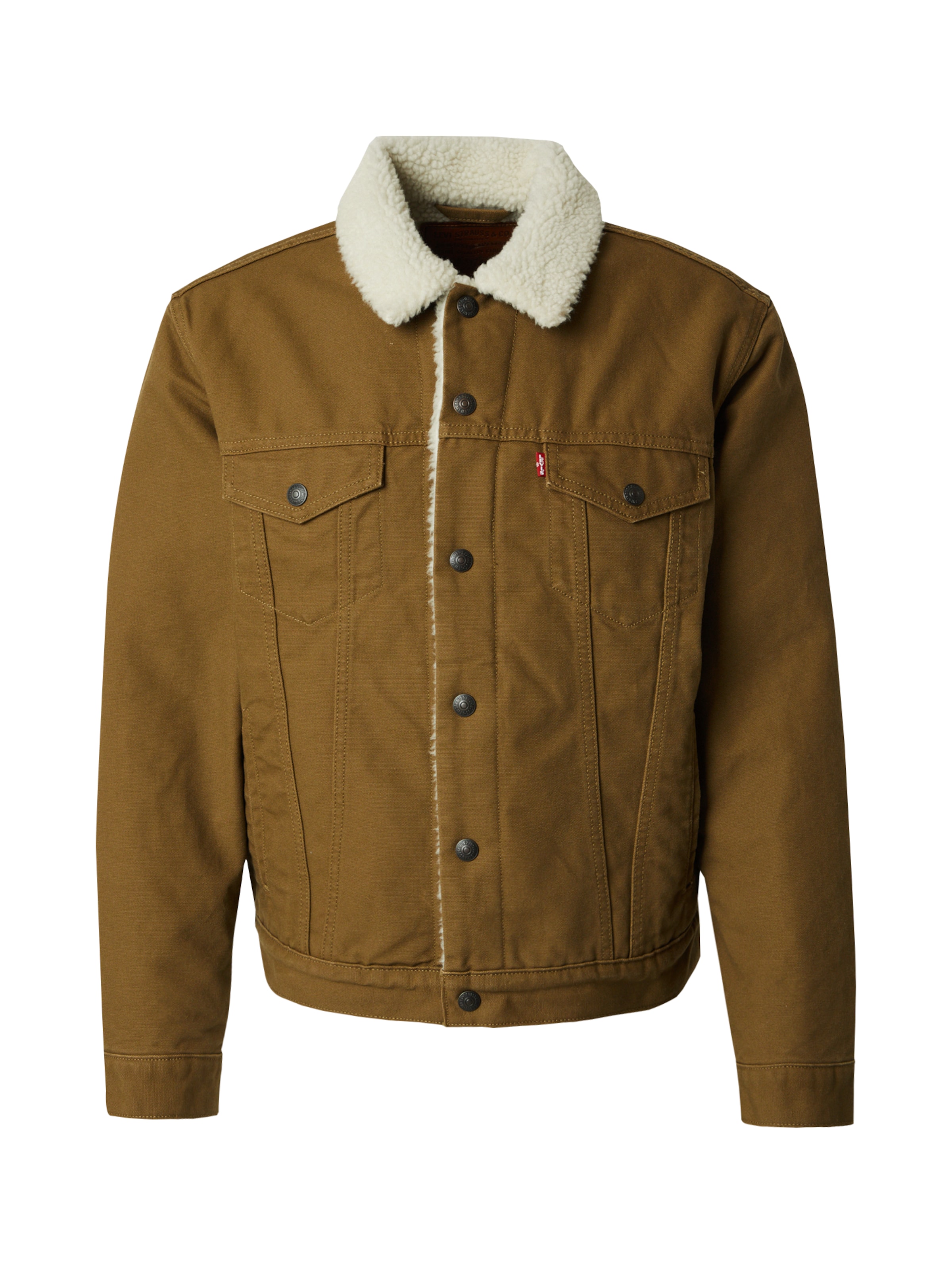 LEVI'S ® Övergångsjacka i brun: framsida