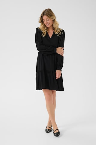 Cream Dress 'Nella ' in Black