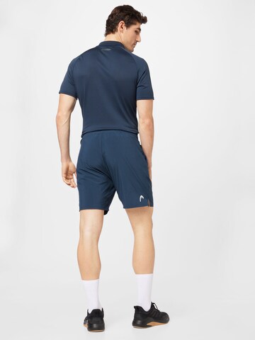 HEAD Regular Sportshorts 'POWER' in Blau