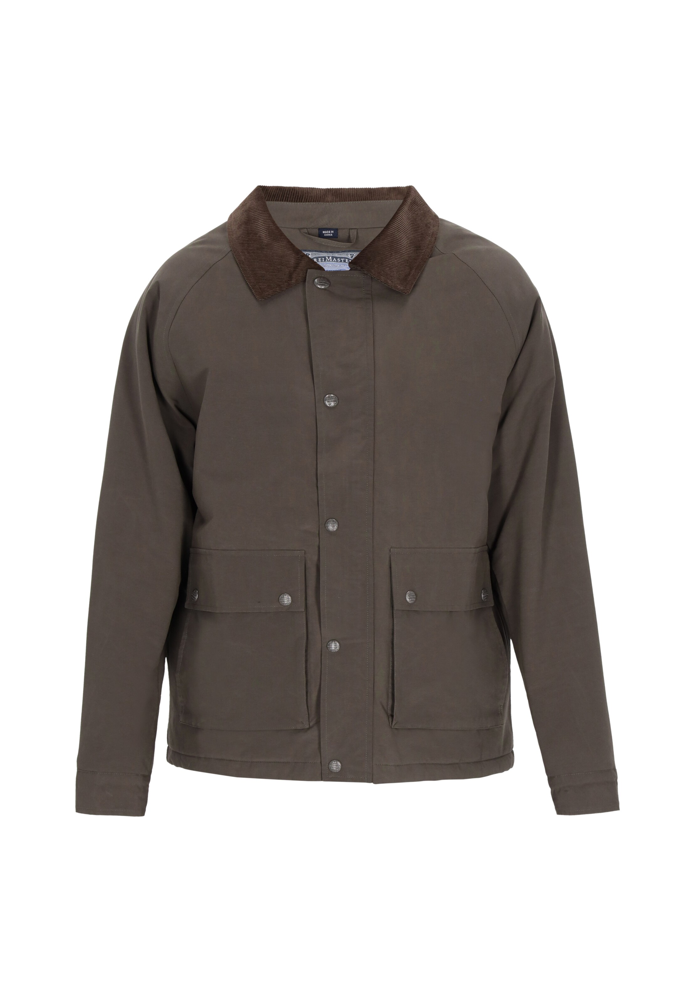 DreiMaster VintagePrijelazna jakna - zelena boja: prednji dio