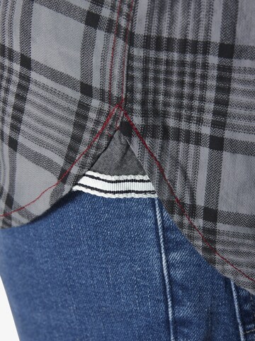 BABISTA Regular fit Button Up Shirt 'Verodassi' in Grey