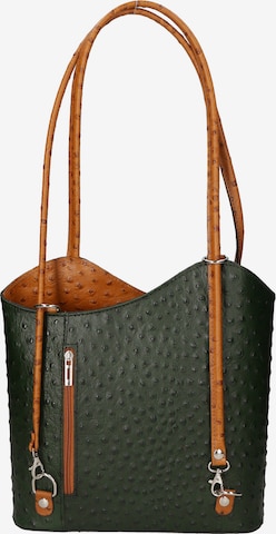 faina Rucksack in Grün: Vorderseite