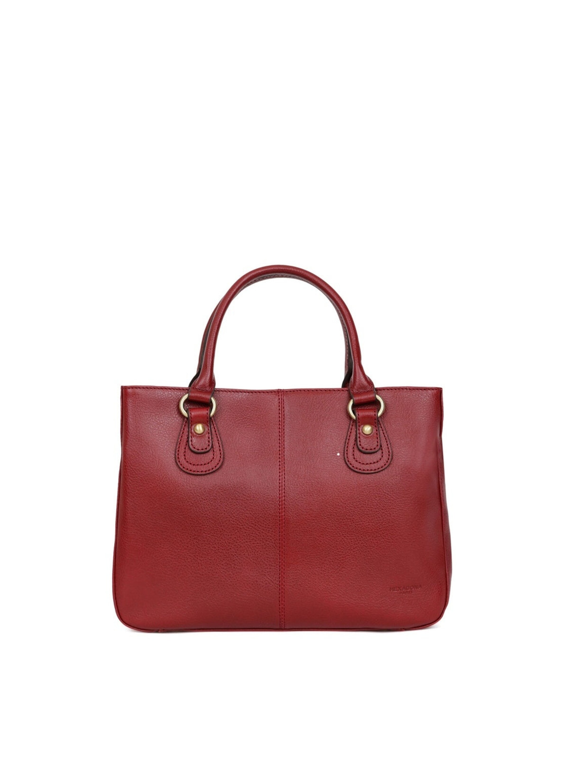 Hexagona Handtasche 'République'‌‌‌‌‌‌‌‌‌ in Rot: Vorderseite