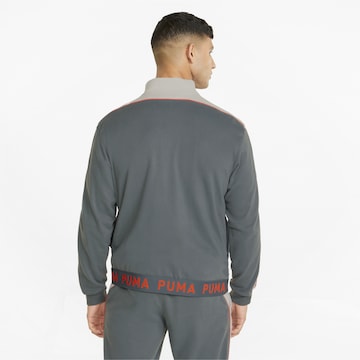 PUMA Sportjacke in Grau