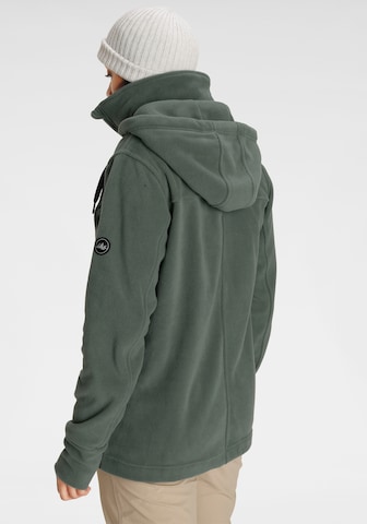 POLARINO Athletic Fleece Jacket in Green