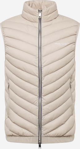 Gilet di ARMANI EXCHANGE in beige: frontale