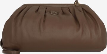 PINKO Pouch in Brown: front