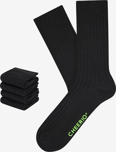 CHEERIO* Chaussettes en noir, Vue avec produit