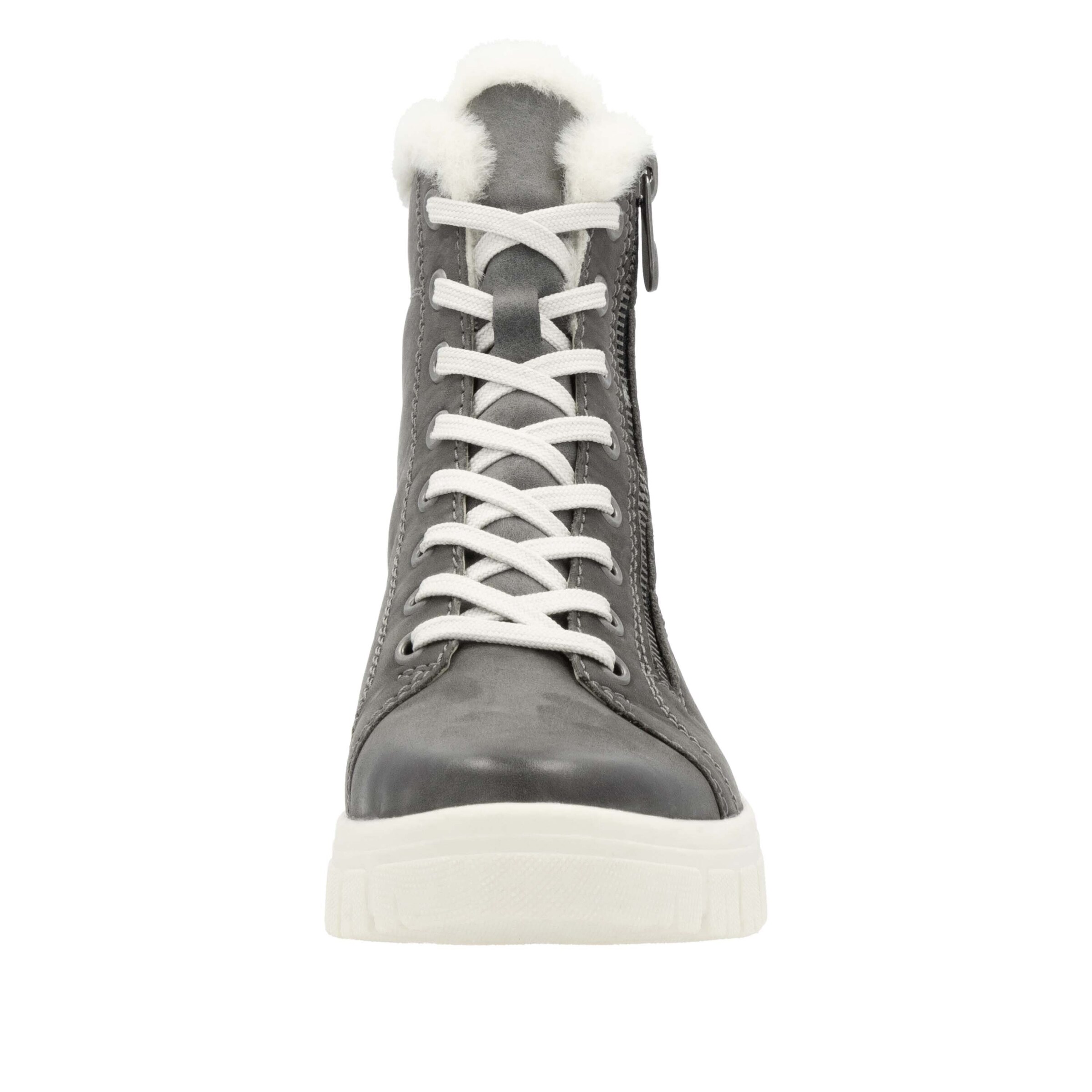 REMONTE Schnürstiefelette in Grau