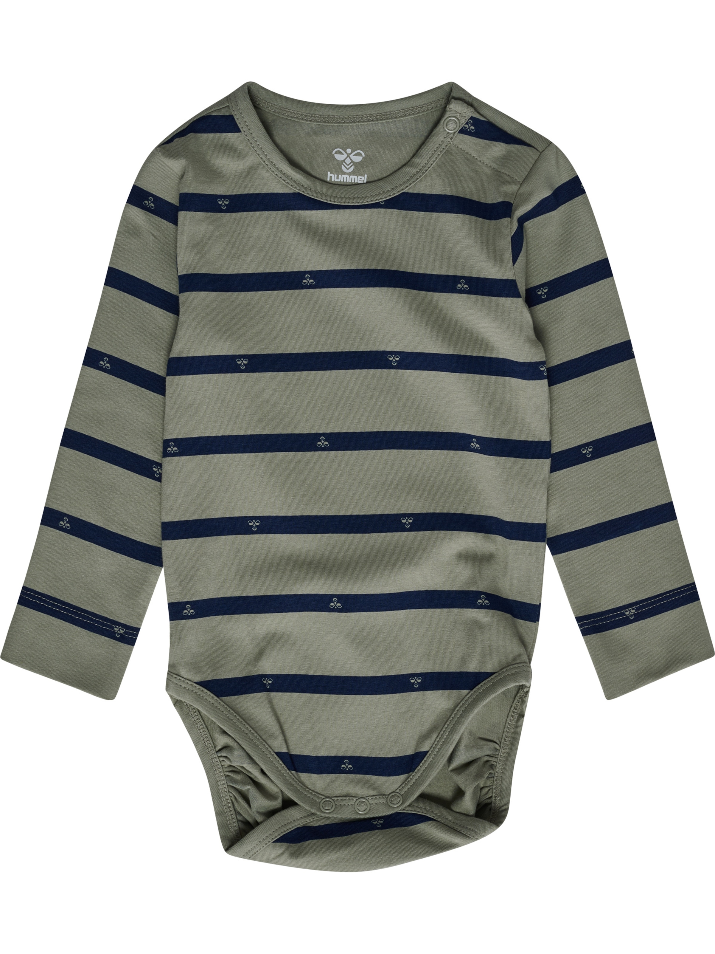 Barboteuse / body Hummel en vert : devant