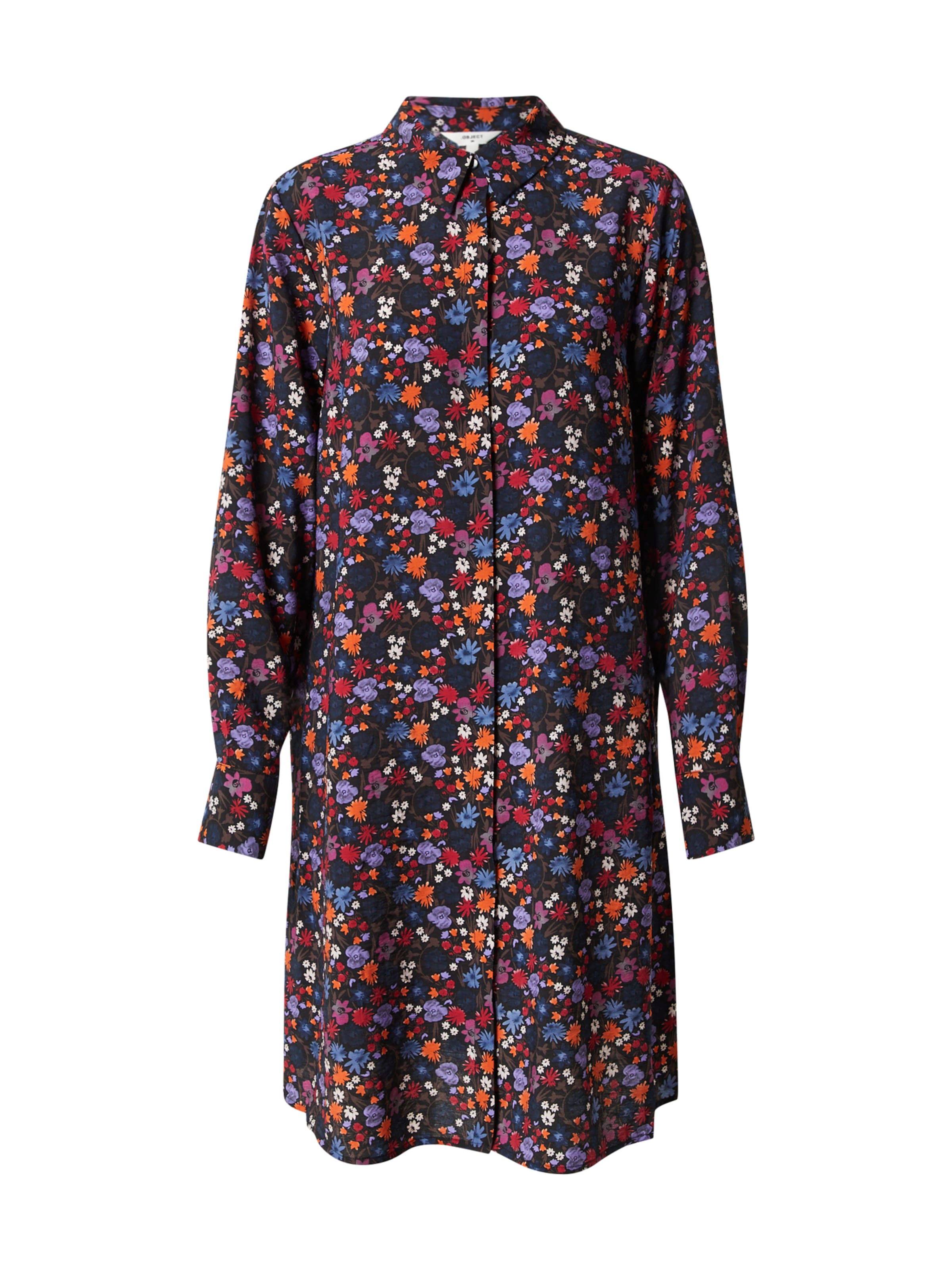 OBJECT Платье-рубашка 'CILISA' в Смешанный: спереди