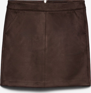Jupe 'VMDONNA DINA' VERO MODA en marron : devant