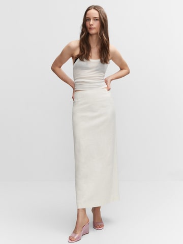 MANGO Skirt 'Fabia' in White