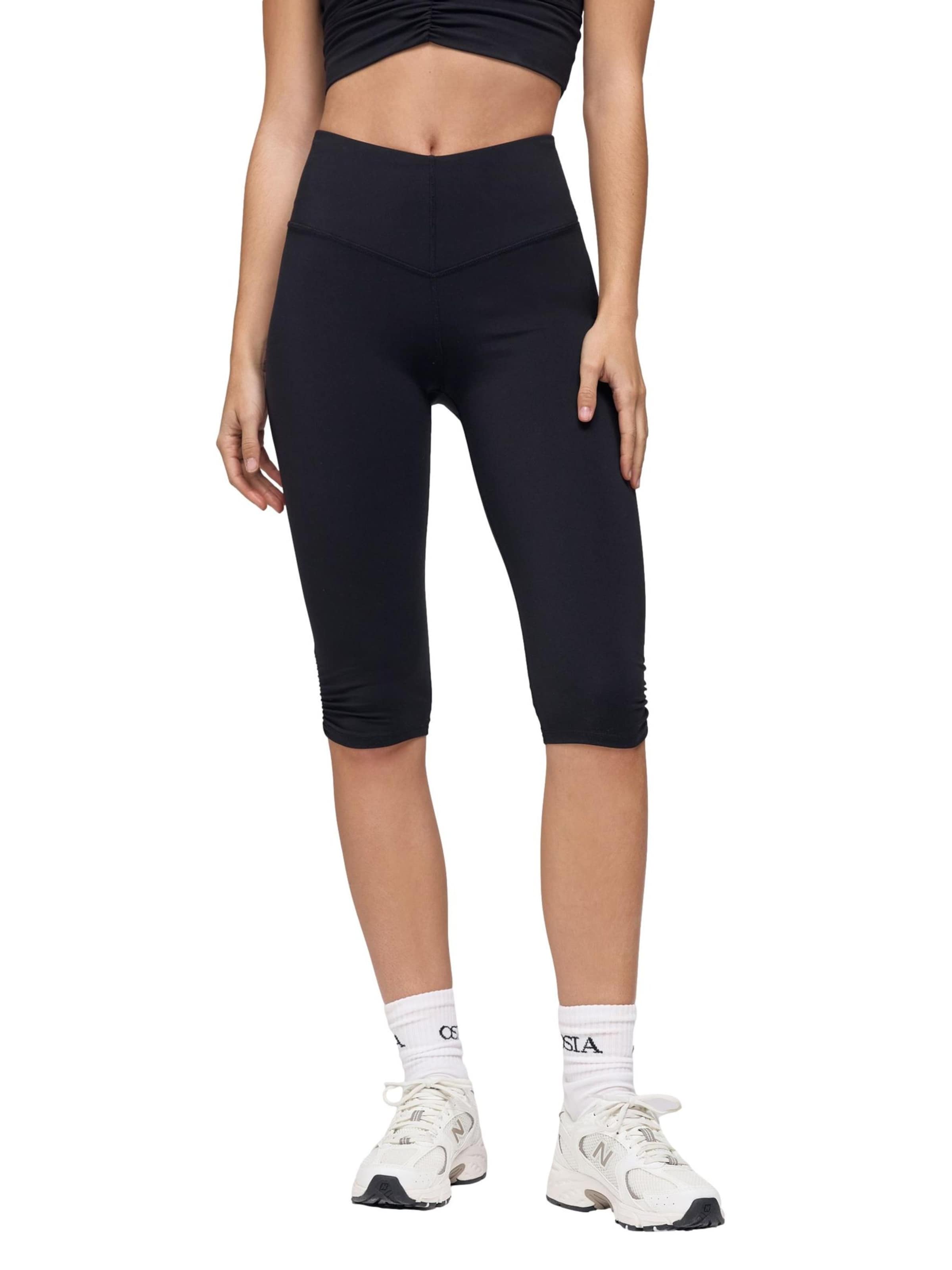 Osia Skinny Leggings i sort: forside