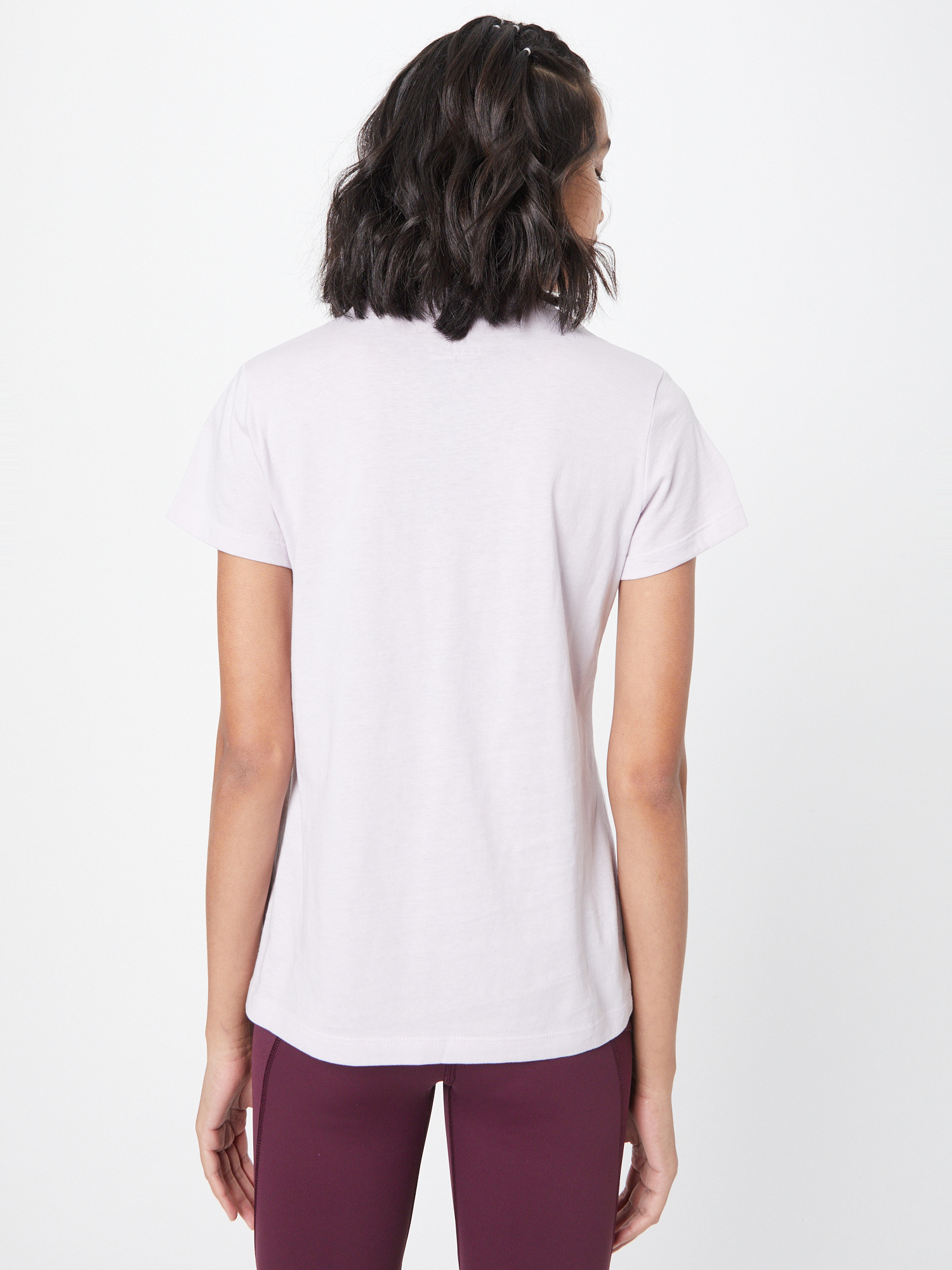 T-shirt fonctionnel Reebok Sport en Violet Pastel 