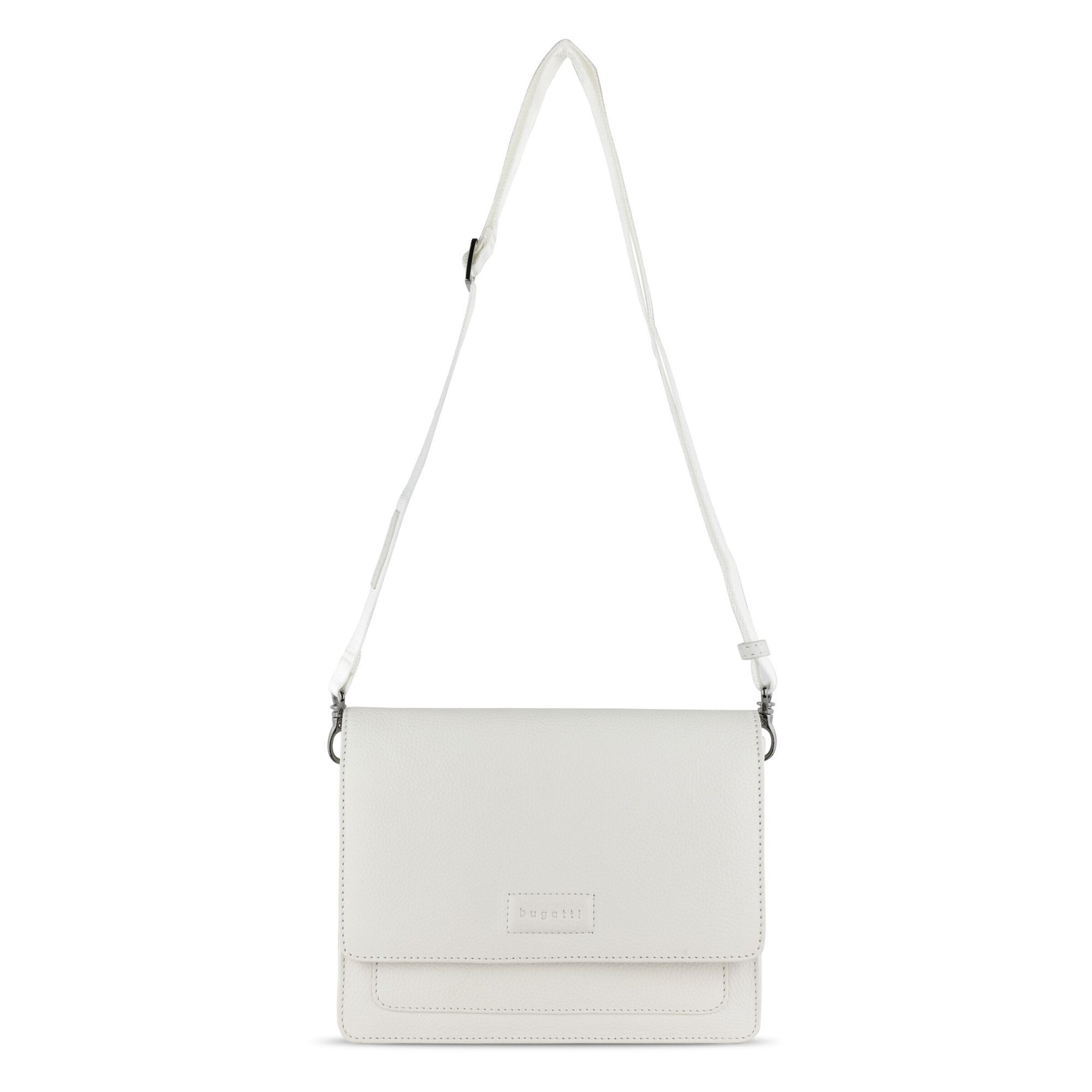 bugatti Crossbody bag 'Elsa' in White