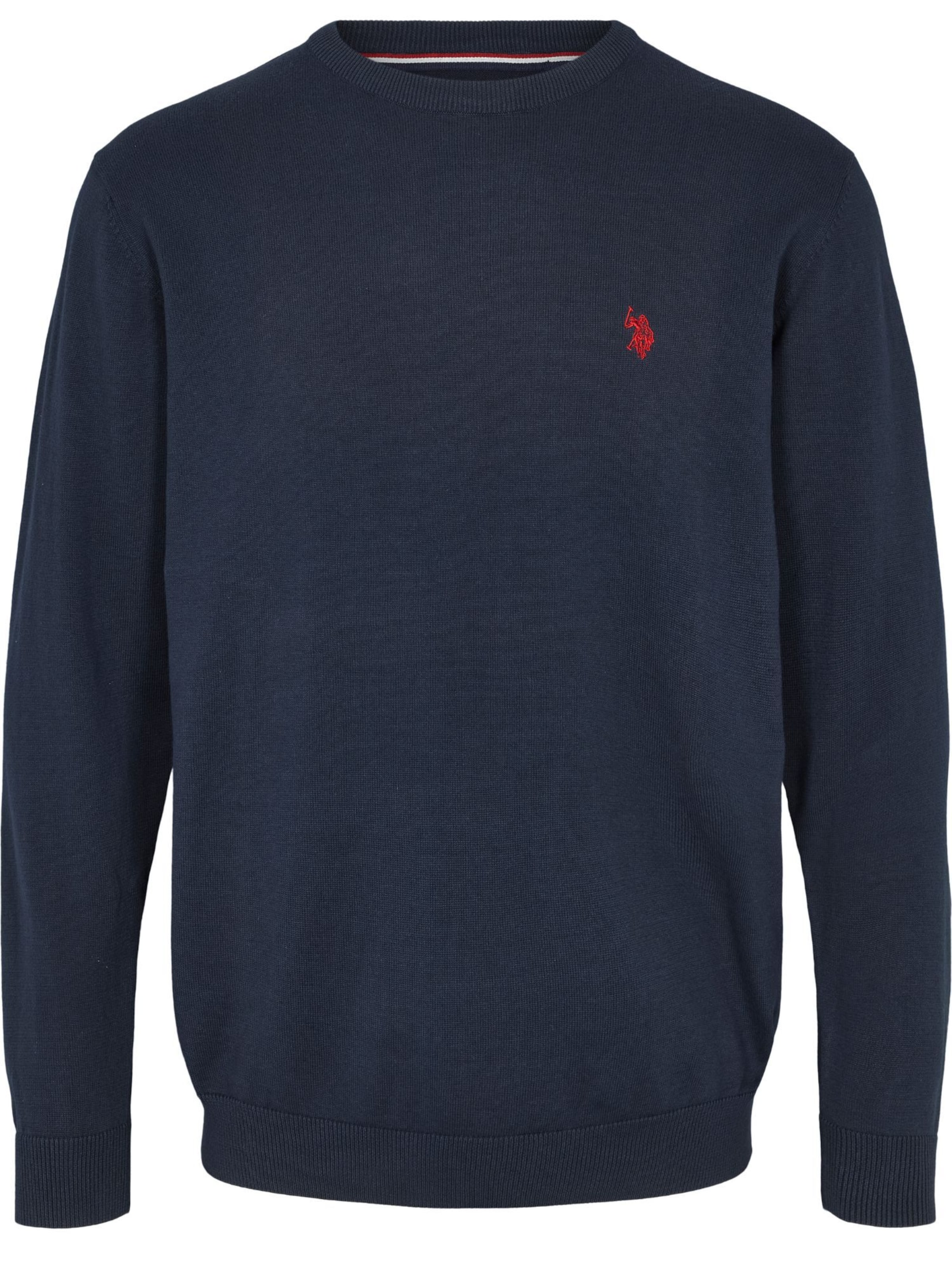 U.S. POLO ASSN. Pullover 'Adair' in Blau: Vorderseite