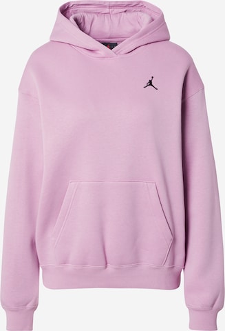 Sweat-shirt 'BRKLN' Jordan en violet : devant