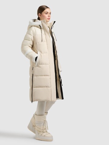 khujo Zimný kabát 'Desna2' - Béžová