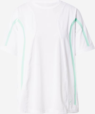 Tricou funcțional adidas by Stella McCartney pe verde / alb, Vizualizare produs