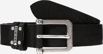 Ceinture DIESEL en noir : devant