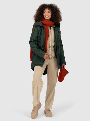 Alife and Kickin Winter Parka 'Charlotte' in Green