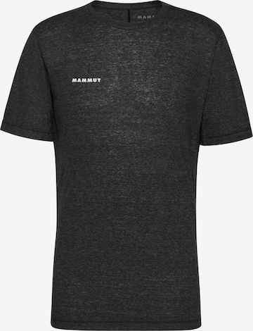 MAMMUT Funktionsshirt 'Massone' in Schwarz: Vorderseite