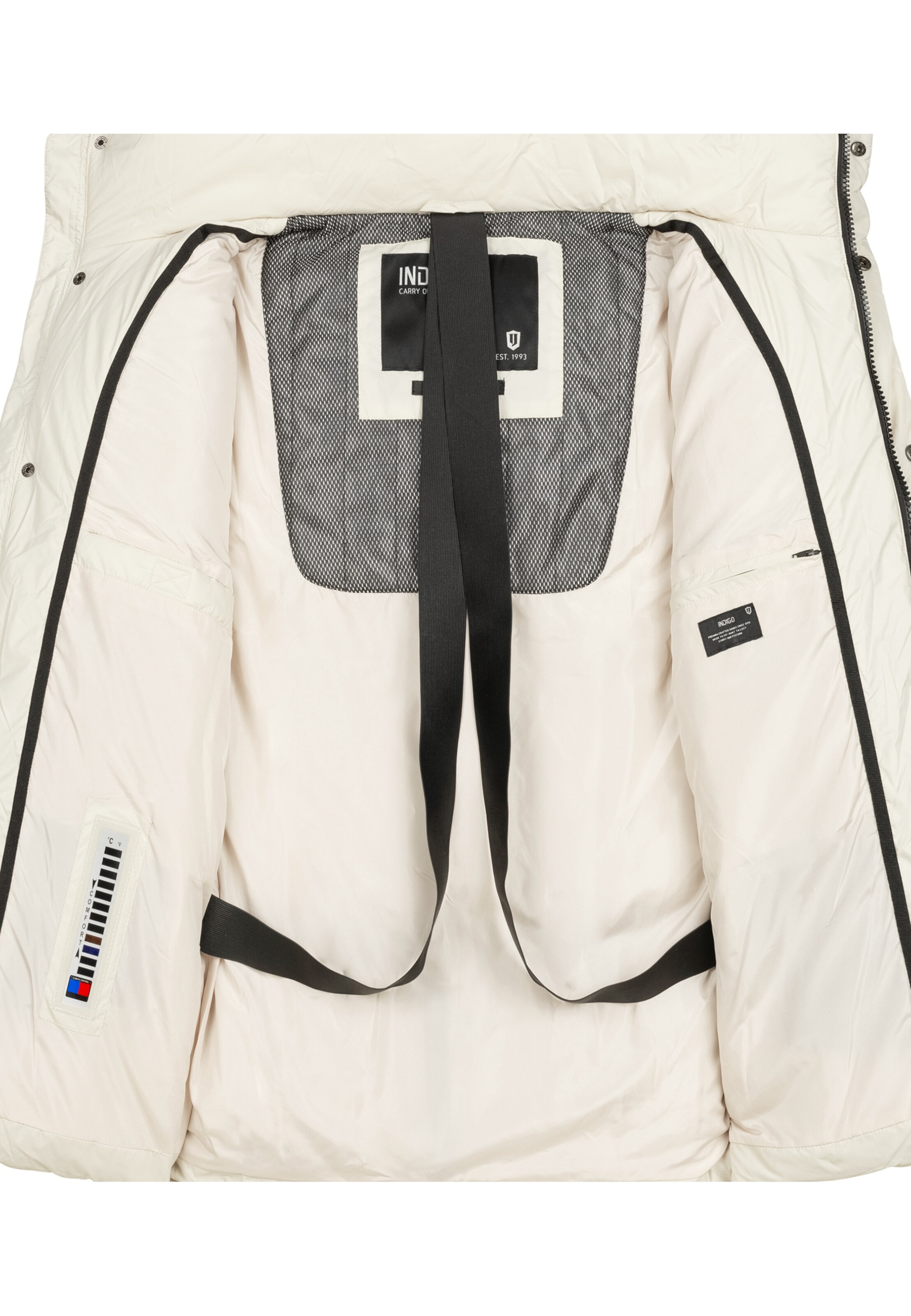 INDICODE JEANS Jacke 'Lanse' in Beige